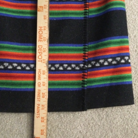 Knockabouts by Pendleton women's wrap Weaving peasant skirt wool, made in USA - Picture 6 of 9